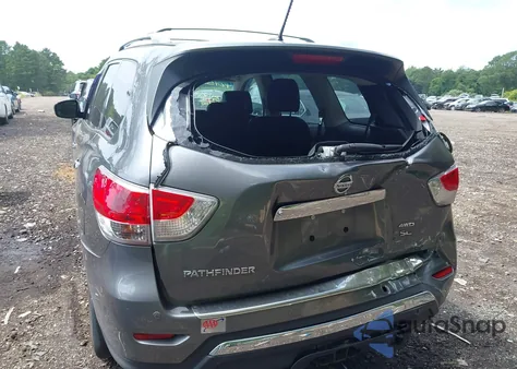 2015 Nissan Pathfinder Sl из США, поврежденный, VIN 5N1AR2MM1FC648968